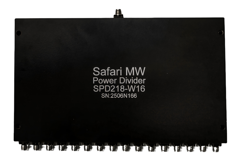 Power divider product from Safari Microwave