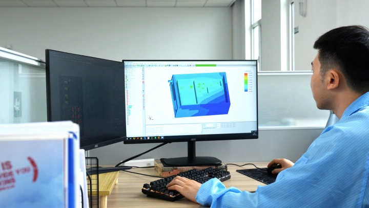 Amplifier Thermal Simulation